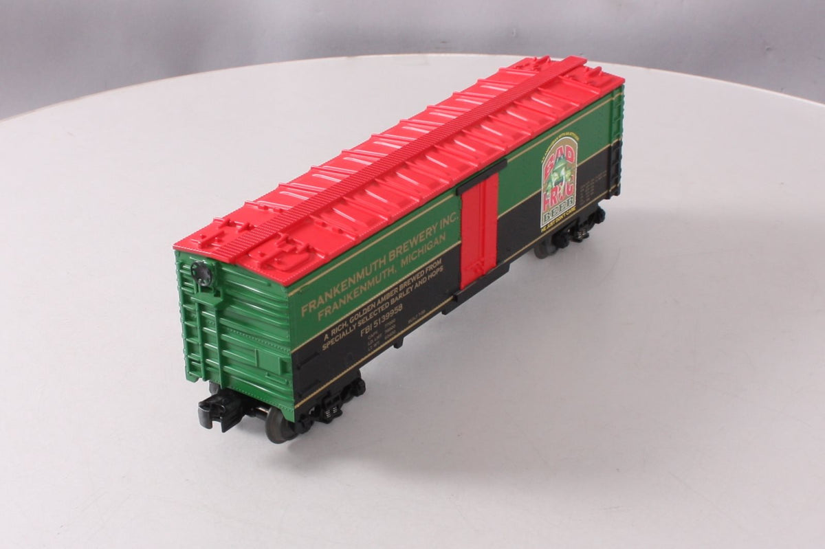 MTH 30-7886 O Gauge Bad Frog Beer Reefer Car LN/Box