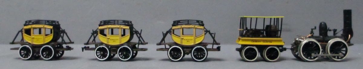 Bachmann 40-130 HO Gauge Dewitt Clinton Steam Train Set LN