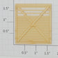 Lionel 3366-10 Circus Light Beige Car Door