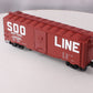 Atlas 3001811-1 O Gauge SOO Line AAR Boxcar #136090 (3-Rail) LN/Box