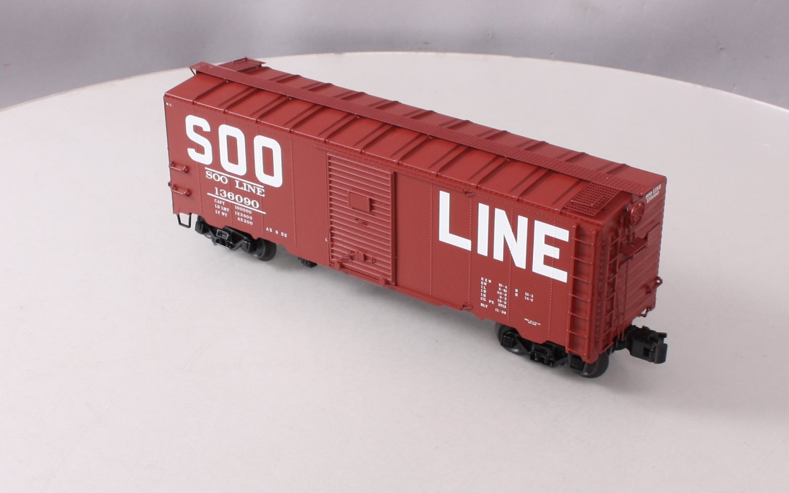 Atlas 3001811-1 O Gauge SOO Line AAR Boxcar #136090 (3-Rail) LN/Box