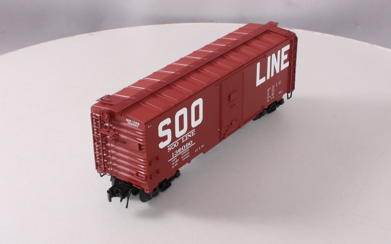 Atlas 3001811-1 O Gauge SOO Line AAR Boxcar #136090 (3-Rail) LN/Box