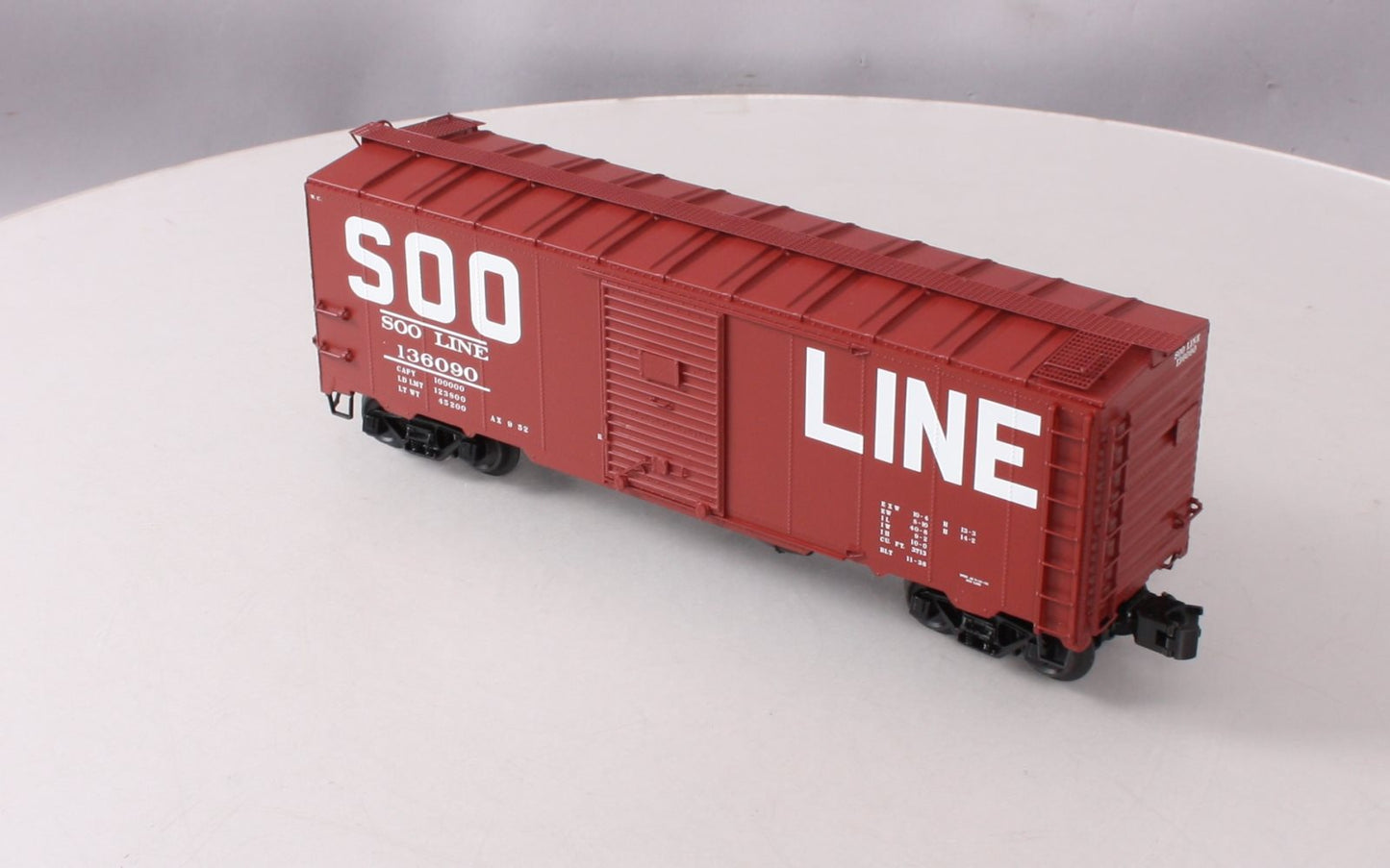 Atlas 3001811-1 O Gauge SOO Line AAR Boxcar #136090 (3-Rail) LN/Box