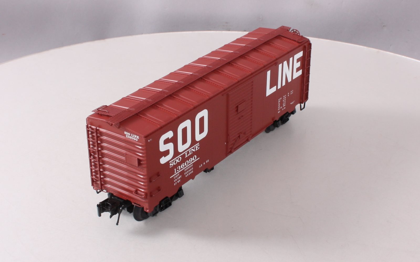 Atlas 3001811-1 O Gauge SOO Line AAR Boxcar #136090 (3-Rail) LN/Box