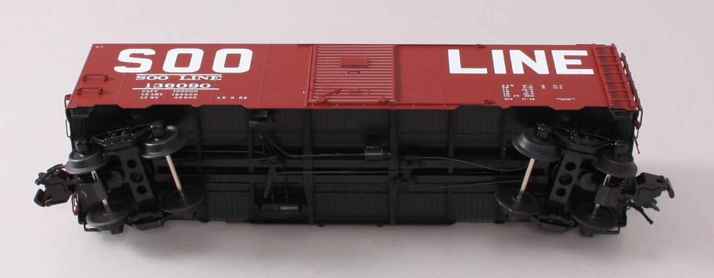 Atlas 3001811-1 O Gauge SOO Line AAR Boxcar #136090 (3-Rail) LN/Box