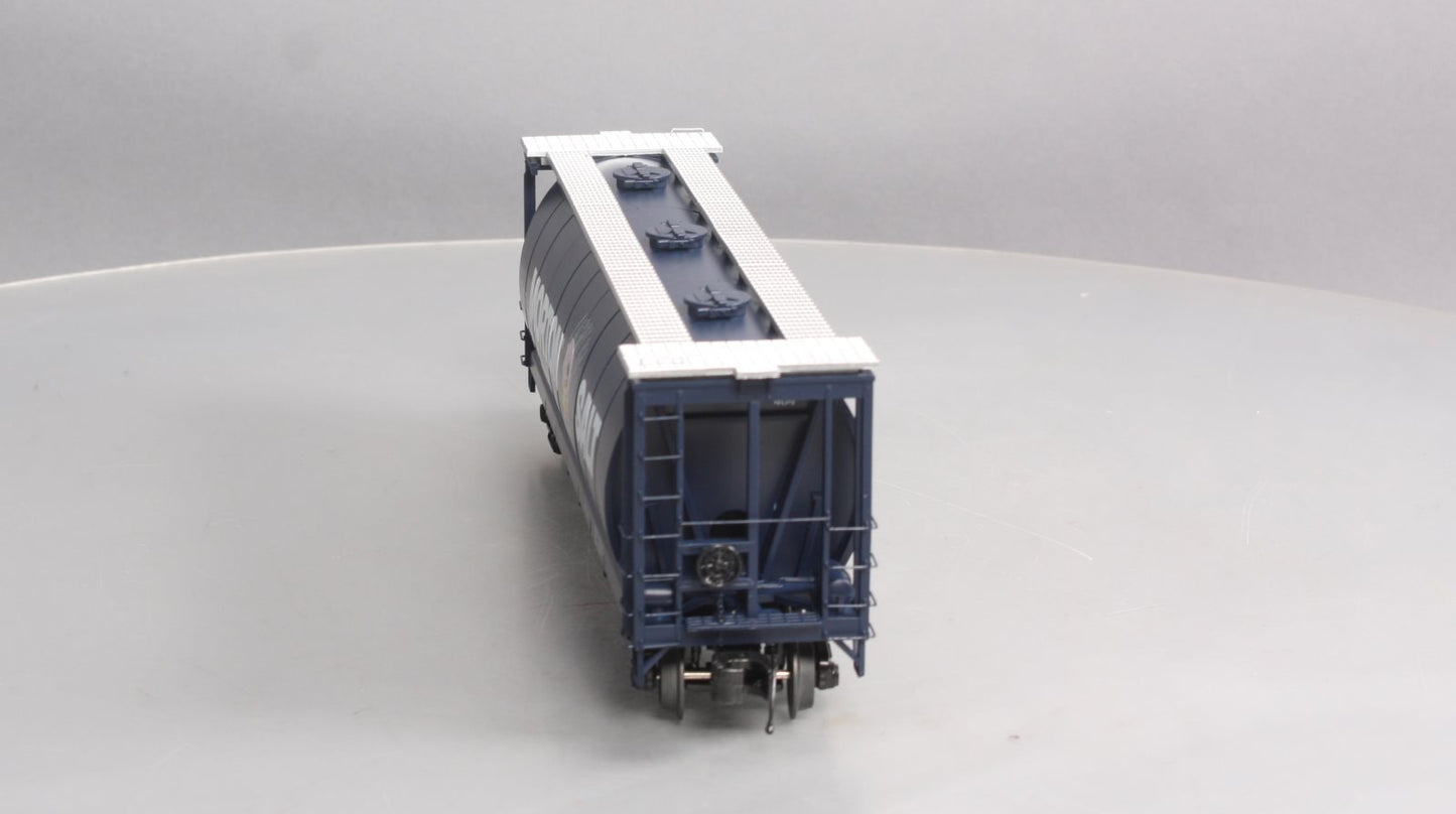MTH 20-97945 O Morton Salt 3-Bay Cylindrical Hopper Car #404 LN/Box