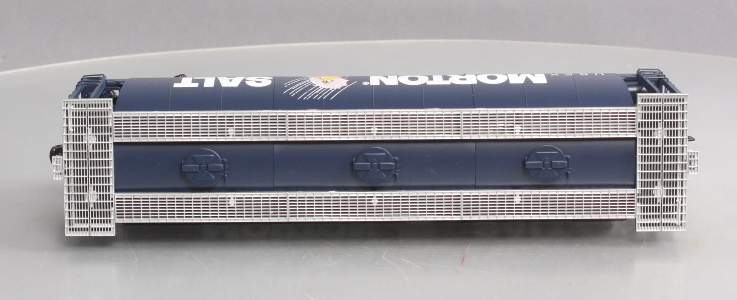 MTH 20-97945 O Morton Salt 3-Bay Cylindrical Hopper Car #404 LN/Box