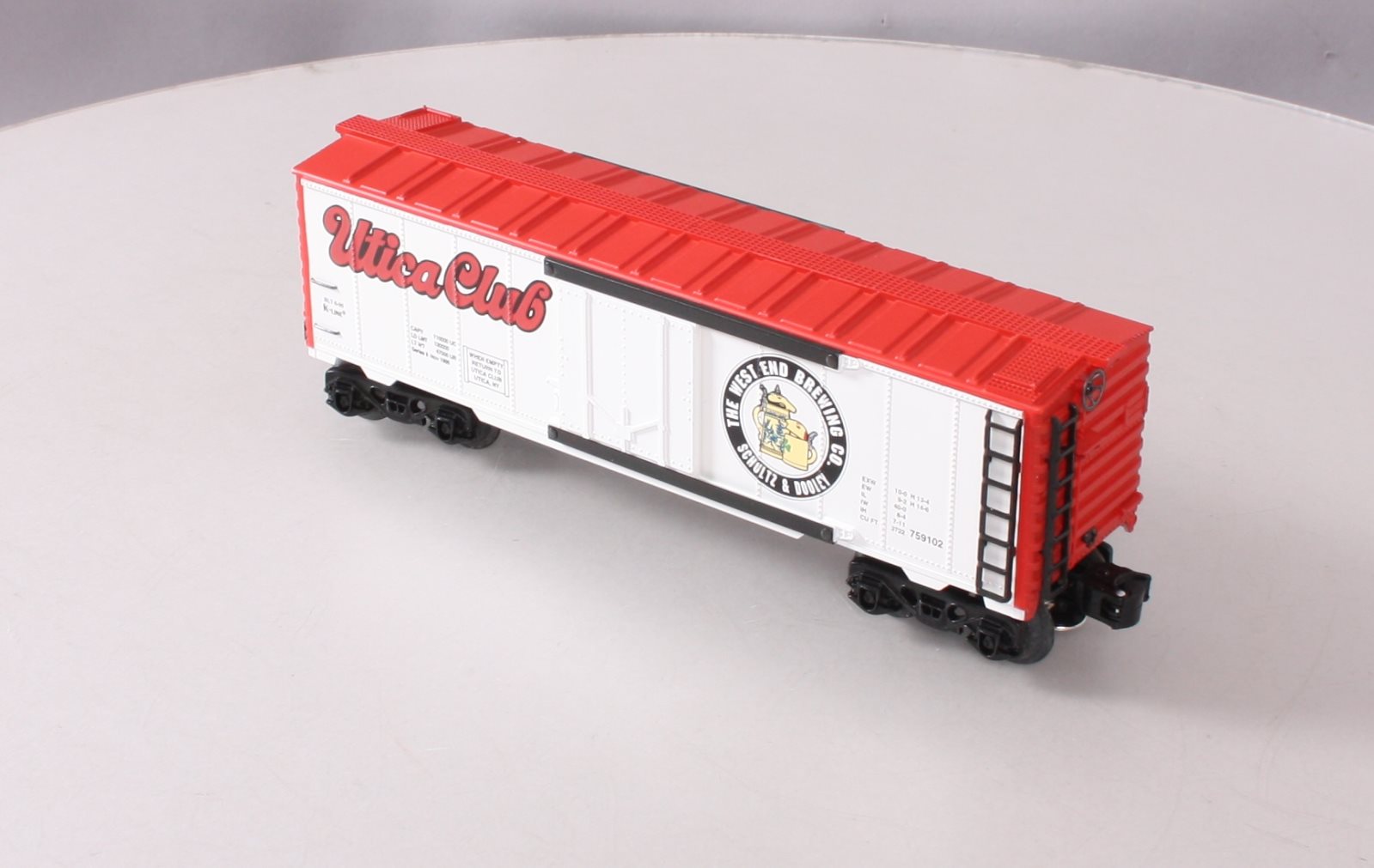 K-Line K759102 O Gauge Utica Club Reefer Car LN