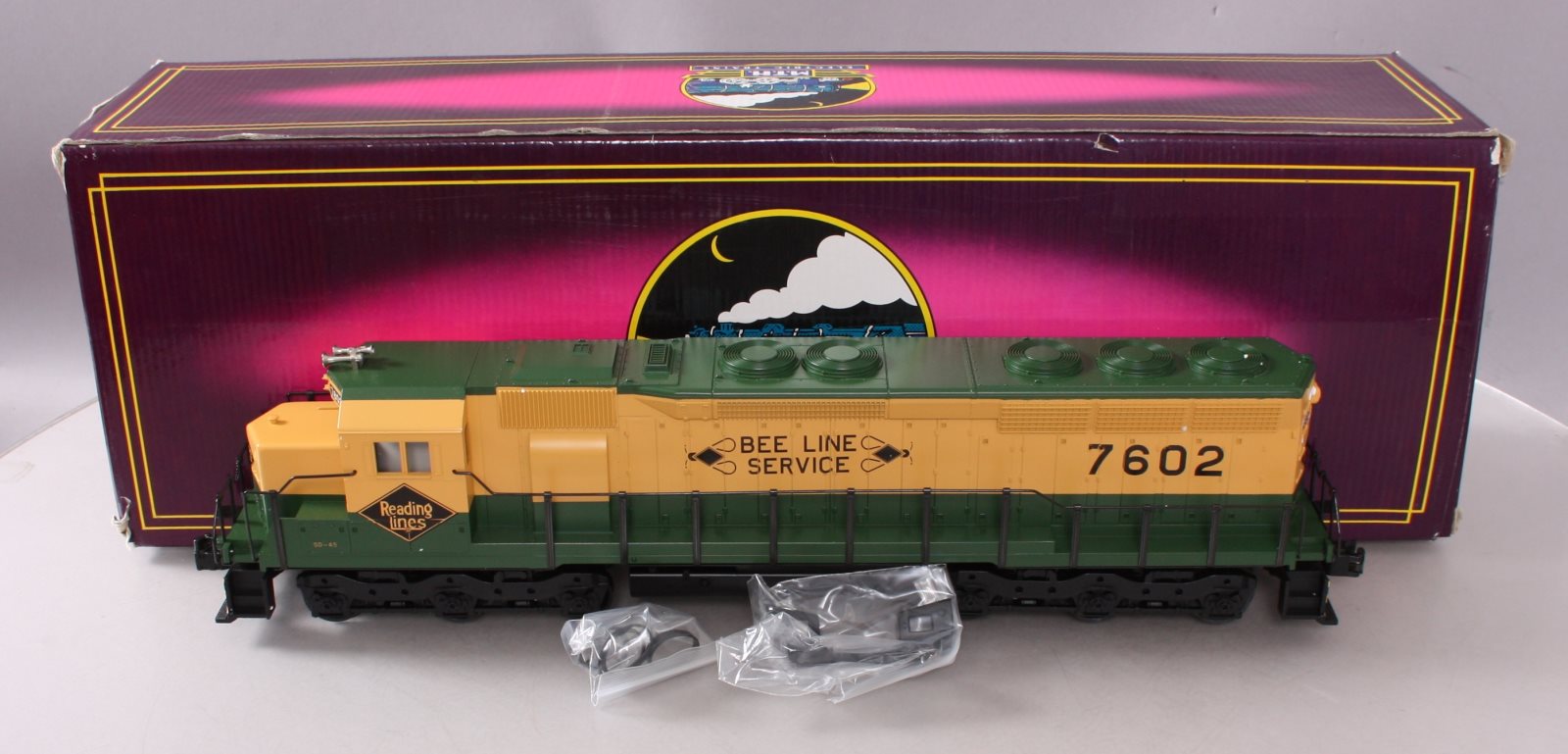 MTH 20-2101-1 Reading EMD SD-45 Diesel Engine w/Proto-Sound #7602 LN/Box