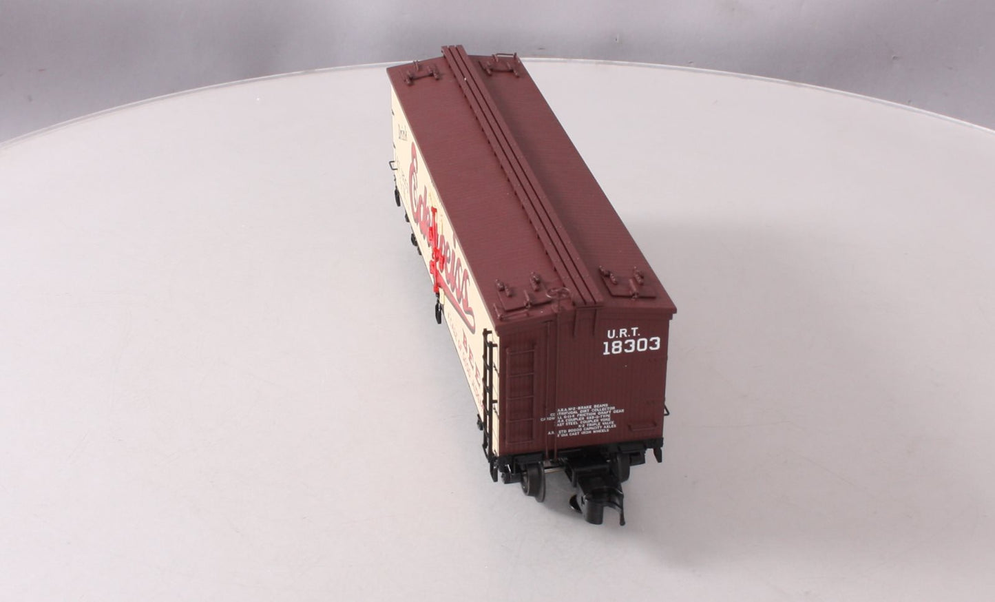 Atlas 6705-2 O Gauge Edelweiss Refrigerator Car (3-Rail) LN/Box