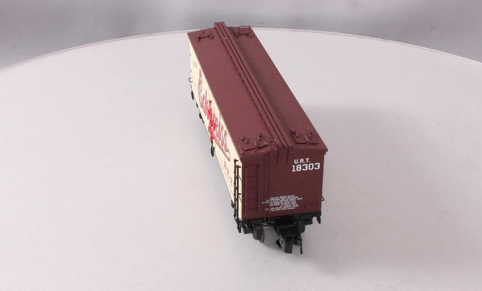 Atlas 6705-2 O Gauge Edelweiss Refrigerator Car (3-Rail) LN/Box