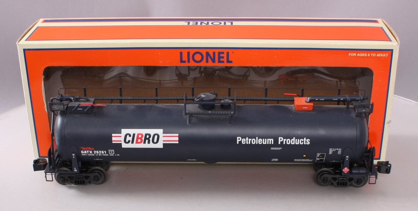 Lionel 6-17932 O Gauge Cibro Intermediate Tank Train Car #26261 LN/Box