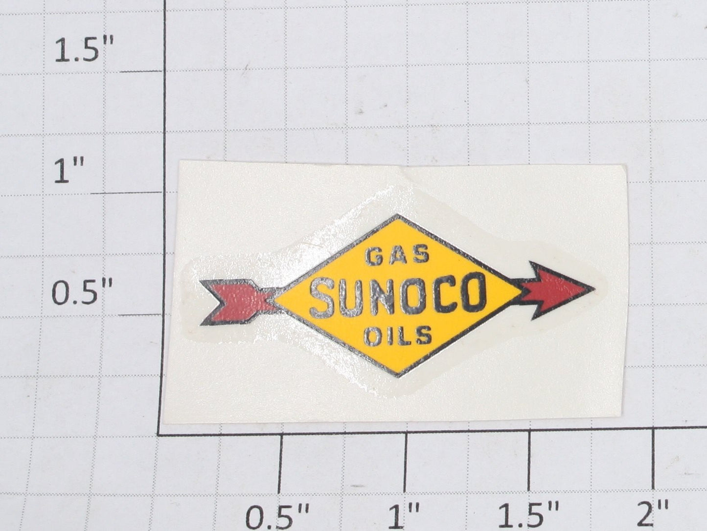 Lionel 715-29 Sunoco Decal w/ Gas, Oils