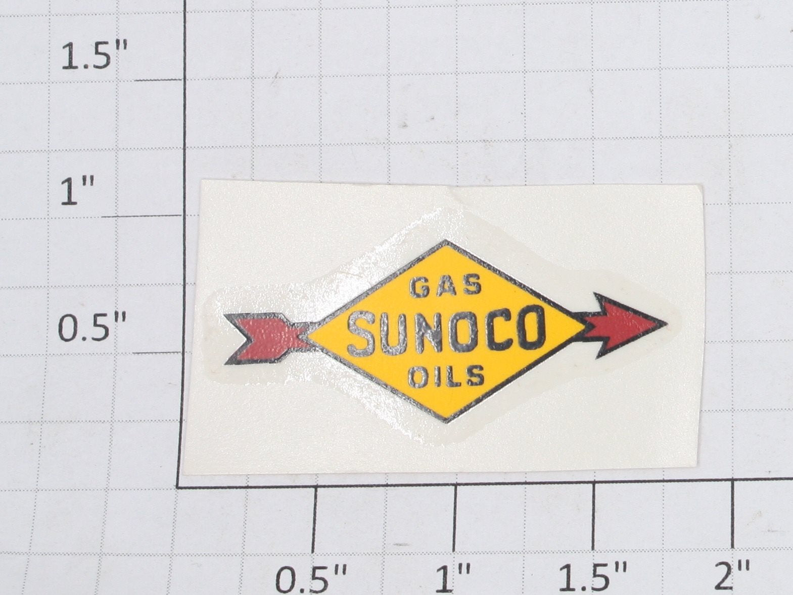 Lionel 715-29 Sunoco Decal w/ Gas, Oils