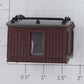 Lionel 17603-24 Maroon Cupola with Windows & Handrails w/ Gray Roof