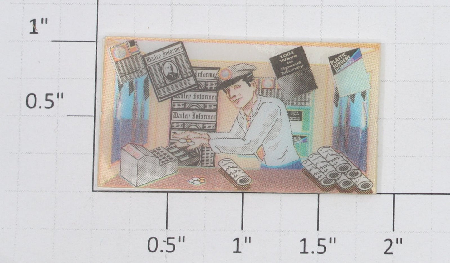 Lionel 12961-215 L. News Window Insert