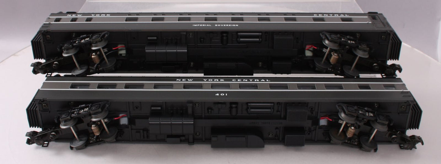 MTH 20-6676 O NYC 70' Streamlined Sleeper/Diner Passenger Car Set (Set of 2) LN/Box