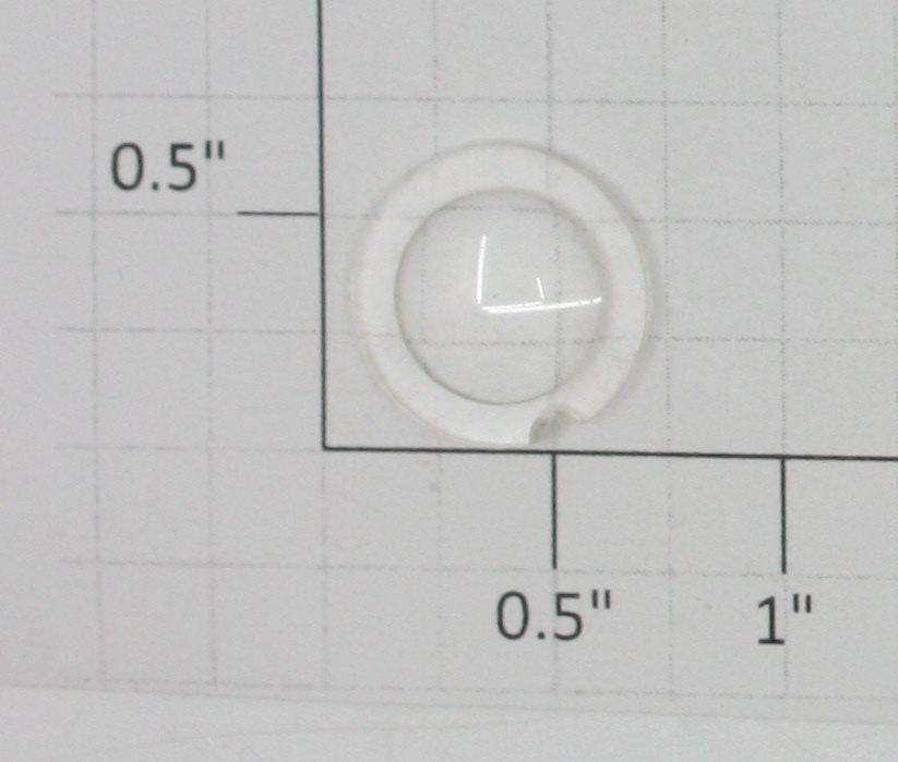 Lionel 385-38 11/16" Curved Headlight Lens Fits-385E, 392E, 1835E