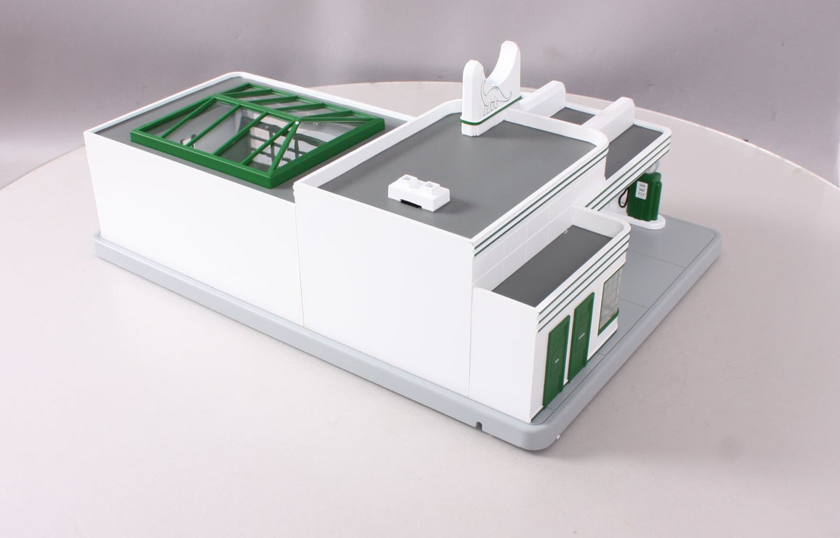 MTH 30-9101 O Gauge Sinclair Assembled Operating Gas Station LN/Box