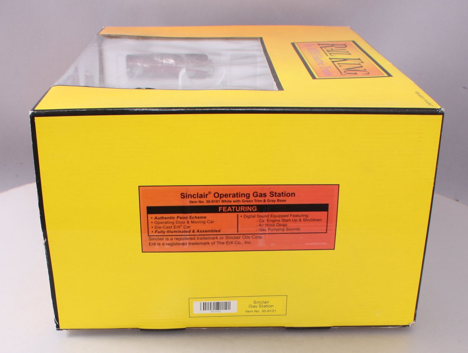 MTH 30-9101 O Gauge Sinclair Assembled Operating Gas Station