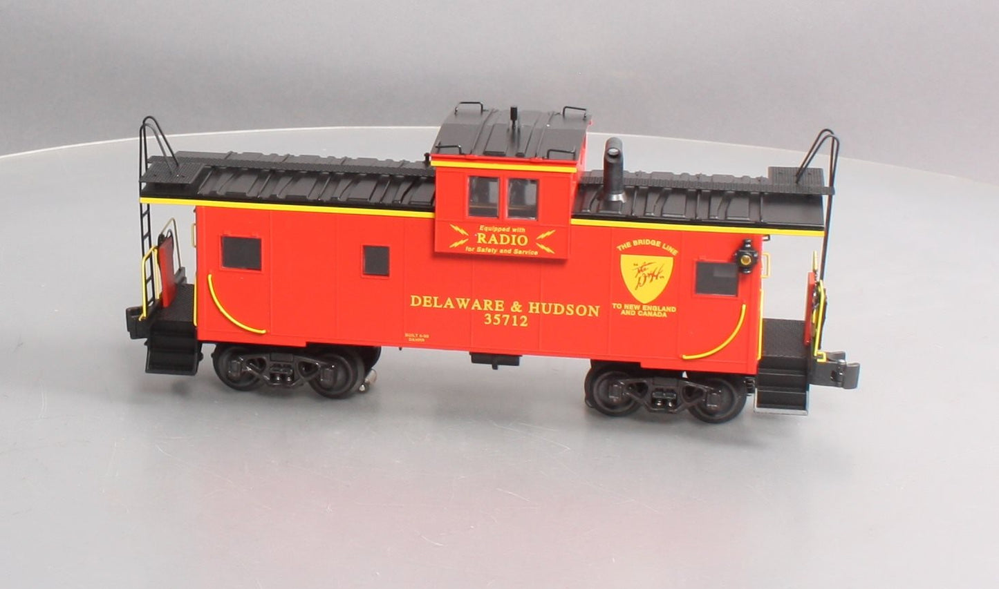 K-Line K613-1451 O Gauge Delaware & Hudson Extended Vision Caboose #35712 LN/Box