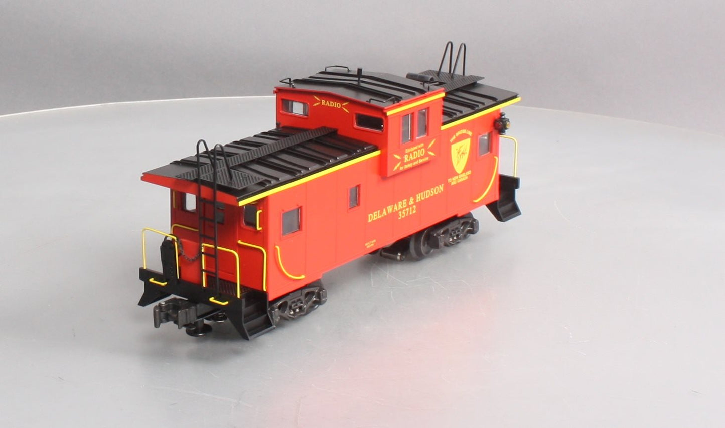 K-Line K613-1451 O Gauge Delaware & Hudson Extended Vision Caboose #35712 LN/Box