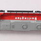 Atlas 48563 N Scale Burlington Route GP-40 Diesel Locomotive #630 LN/Box