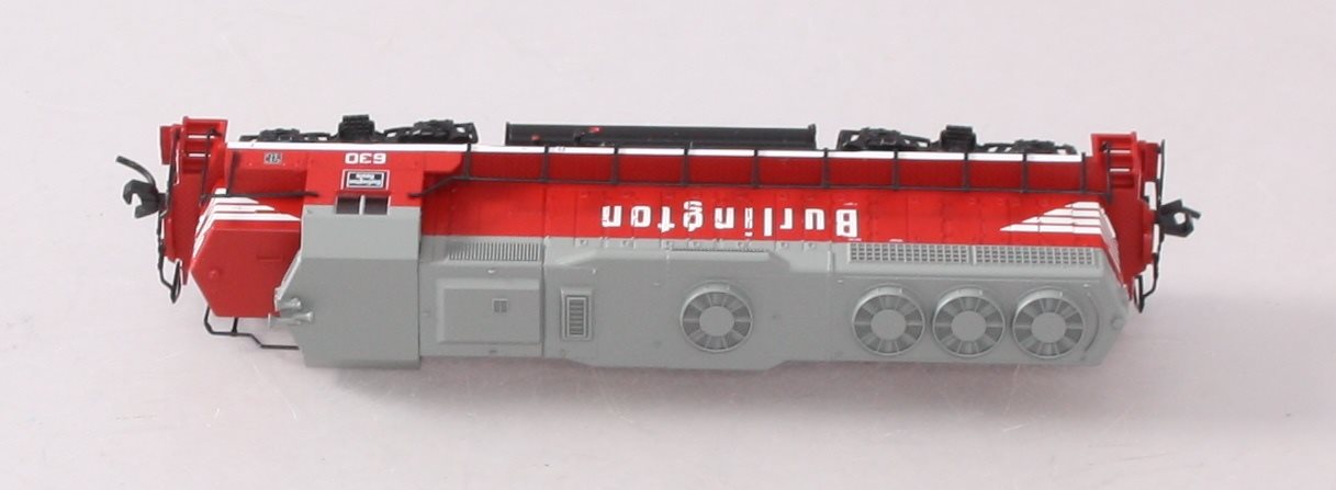 Atlas 48563 N Scale Burlington Route GP-40 Diesel Locomotive #630 LN/Box