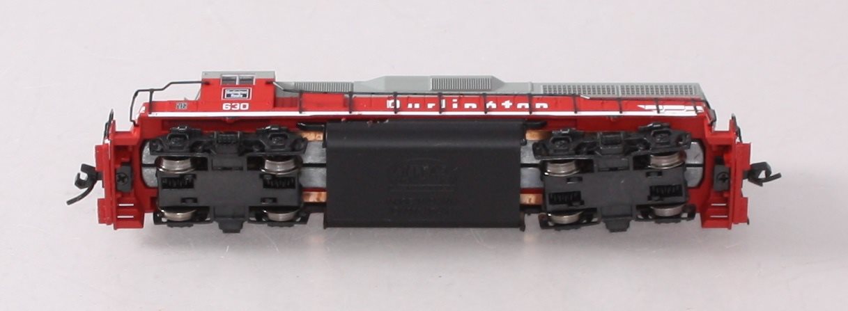 Atlas 48563 N Scale Burlington Route GP-40 Diesel Locomotive #630 LN/Box