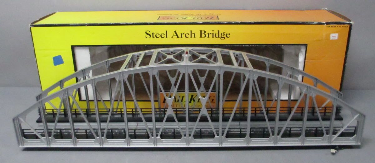 MTH 40-1013 O Gauge Arch Trestle Bridge LN/Box