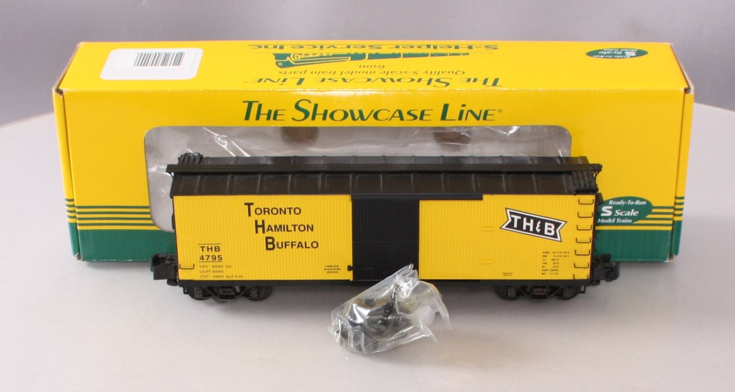 S-Helper Service 00549 S Gauge Toronto Hamilton Buffalo Boxcar #4795 LN/Box