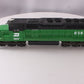 Lionel 6-8585 O Burlington Northern SD40 Powered Diesel Locomotive w/Horn LN/Box