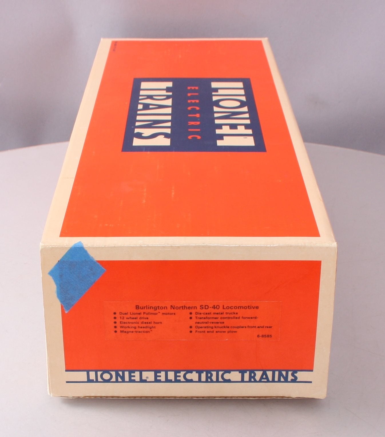 Lionel 6-8585 O Burlington Northern SD40 Powered Diesel Locomotive w/Horn LN/Box