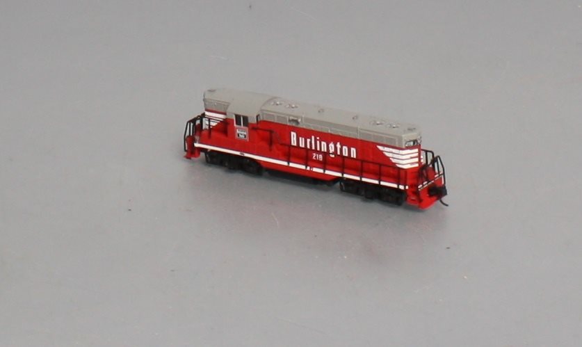 Atlas 40003100 N Burlington Route GP-7 Phase 1 Diesel Locomotive #218