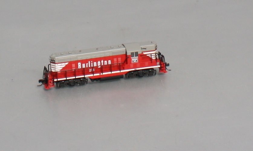 Atlas 40003100 N Burlington Route GP-7 Phase 1 Diesel Locomotive #218