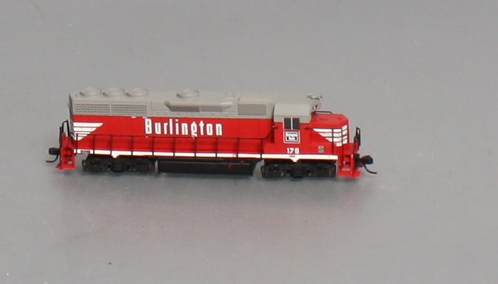 Atlas 40002772 N Burlington EMD GP40 Low Nose Diesel Engine #178