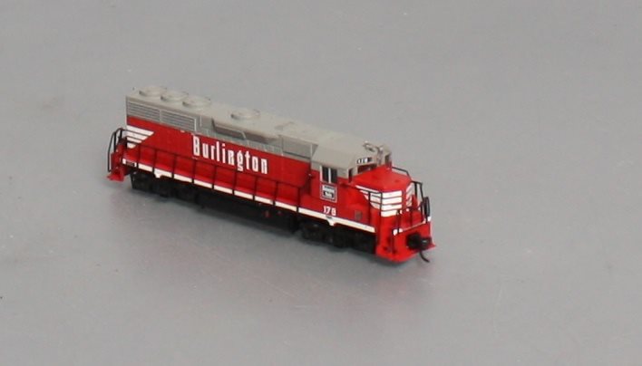 Atlas 40002772 N Burlington EMD GP40 Low Nose Diesel Engine #178