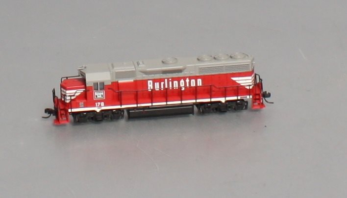 Atlas 40002772 N Burlington EMD GP40 Low Nose Diesel Engine #178