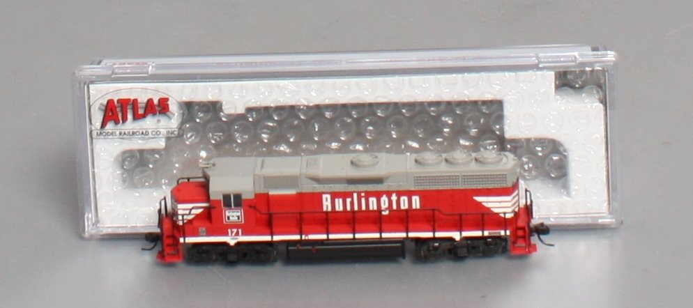 Atlas 40002771 N Burlington EMD GP40 Low Nose Diesel Engine #171