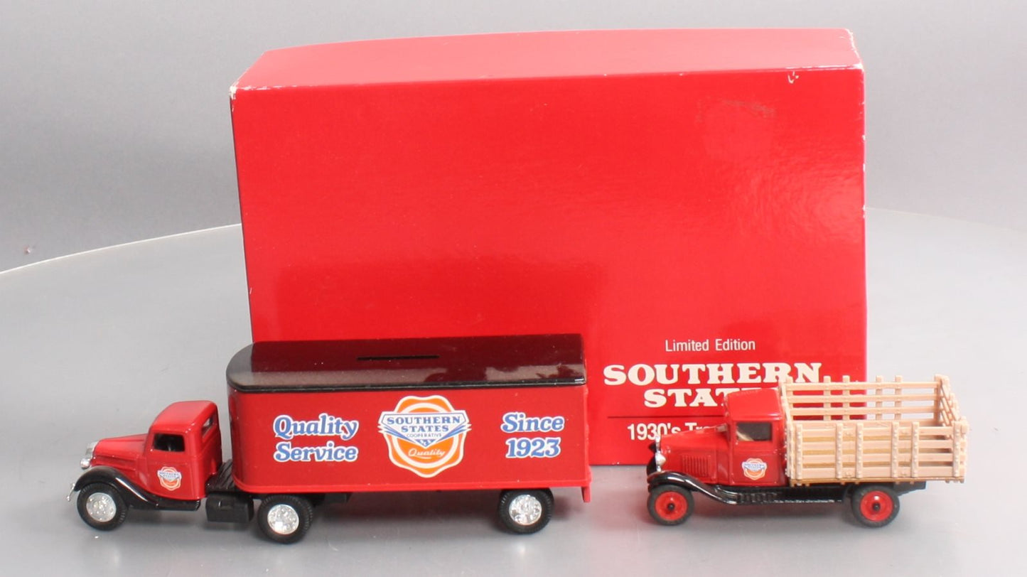 Ertl 7628UO 1:43 Scale Diecast Southern States 1930's Transport Set