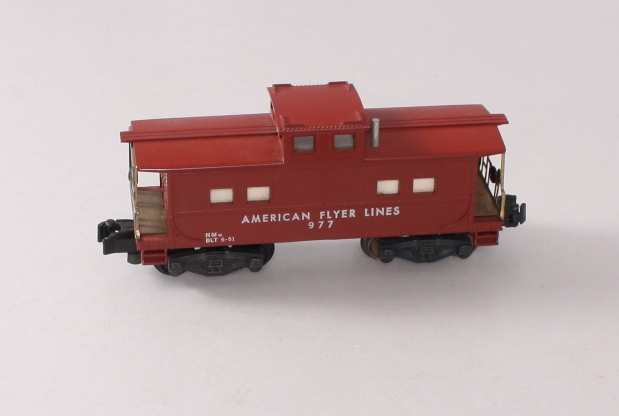 American Flyer 977 Vintage S American Flyer Lines Lighted Caboose
