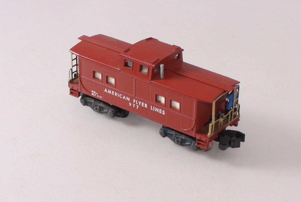 American Flyer 977 Vintage S American Flyer Lines Lighted Caboose