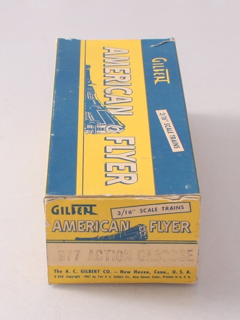 American Flyer 977 Vintage S American Flyer Lines Lighted Caboose