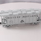 Atlas 9371-1 O Scale Western Maryland 70 Ton Covered Hopper #5110 (2-Rail) LN/Box