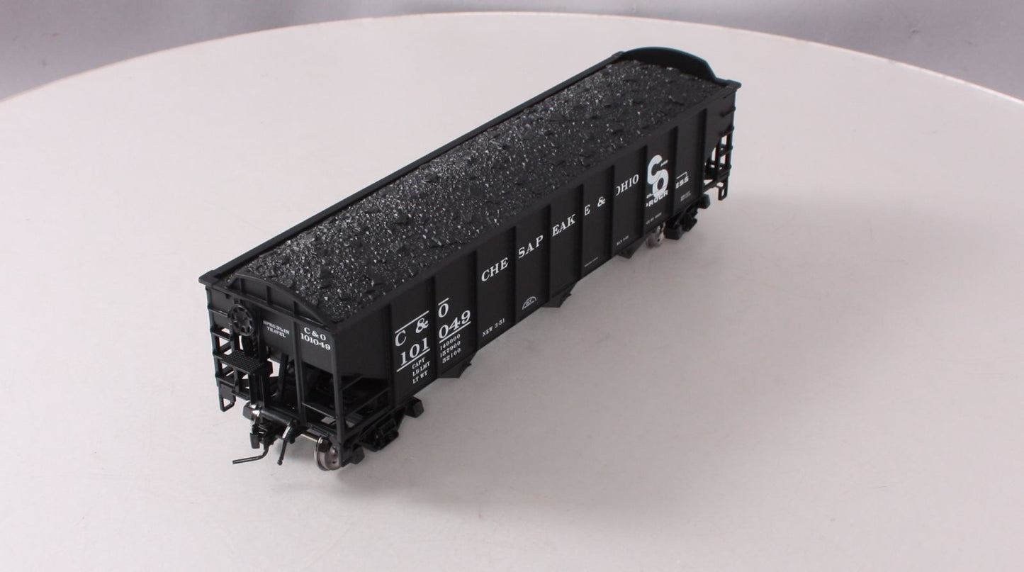 Atlas 952-2 O Scale Chesapeake & Ohio AAR 3-Bay Hopper Car (2-Rail) #101049 LN/Box