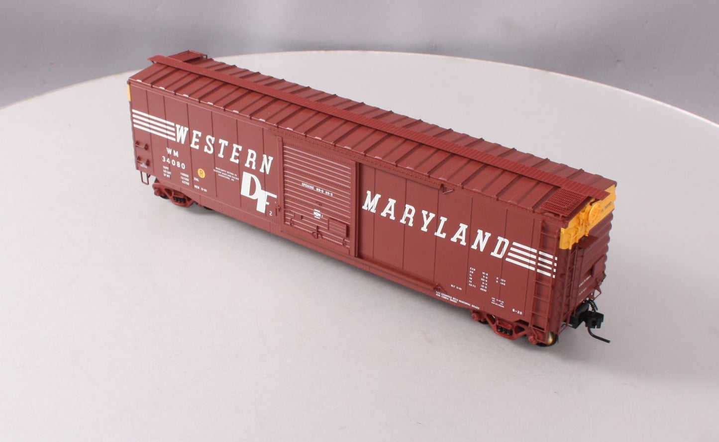 Atlas 7582-1 O Scale Western Maryland 50' PS-1 Boxcar #34080 (2-Rail) MT/Box