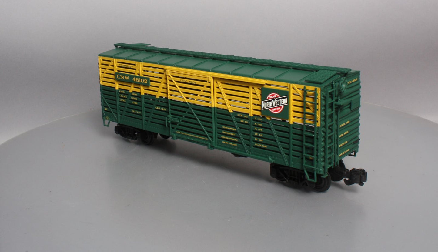 Aristo-Craft 46102 Chicago and Northwestern Steel Cattle Car LN/Box