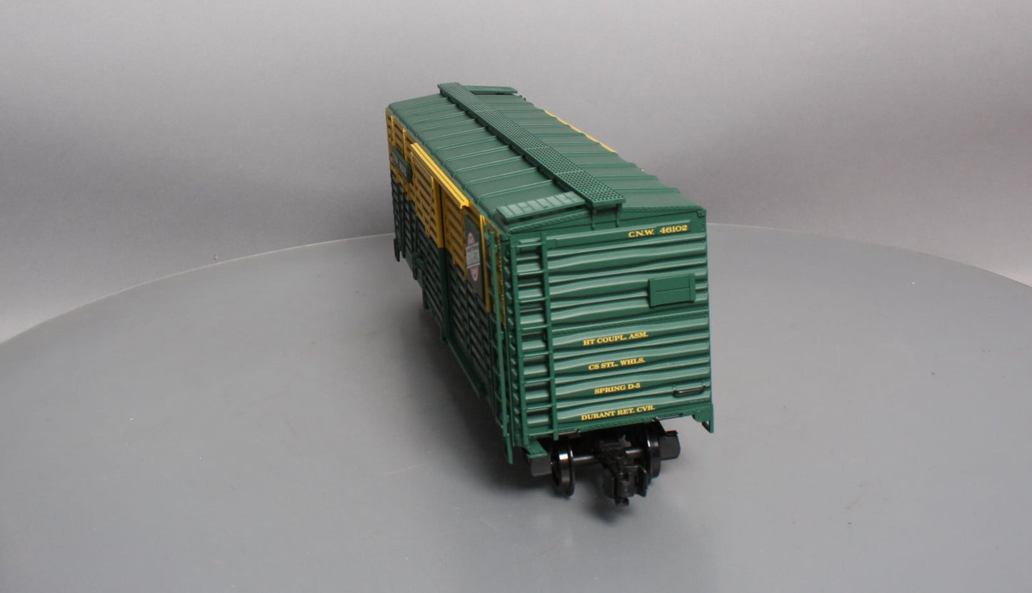 Aristo-Craft 46102 Chicago and Northwestern Steel Cattle Car LN/Box