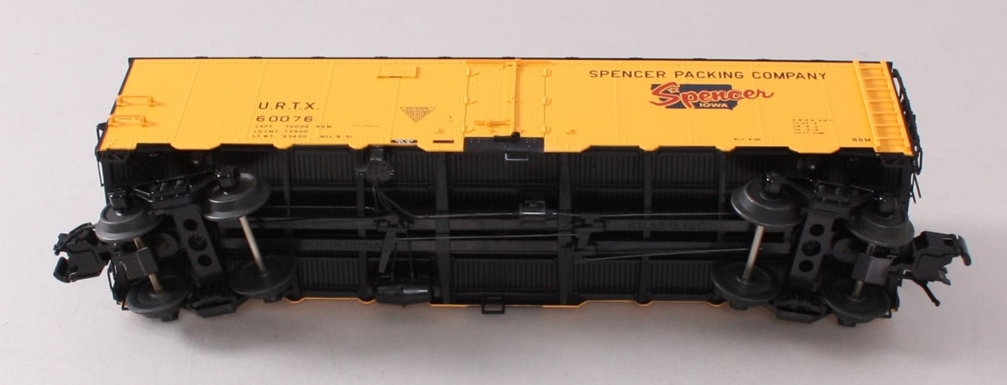Atlas 3003911-3 Spencer Packing Co. 40' Steel Reefer Car #60076 (3Rail) LN/Box