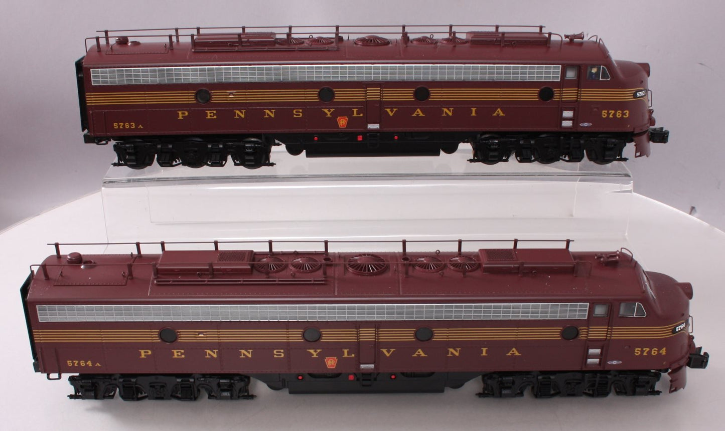 Lionel 6-84091 O Pennsylvania BTO LEGACY AA E8 Diesel Locomotive Set #5763/5764 LN/Box